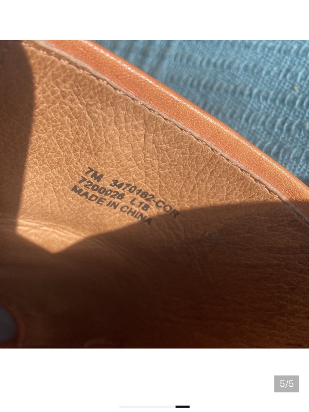 Frye Tan Leather Sandals